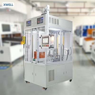 Bom preço Controle automático do PC do servo motor da máquina de soldadura 5000A-10000A do ponto da bateria do lado dobro XW-ADW para 18650-33140 células on-line
