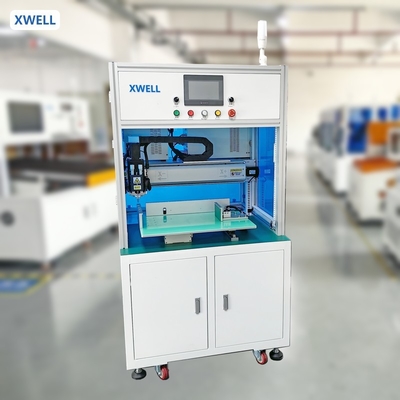 Máquina de Solda Rotativa CNC Automática de um Lado para Soldagem por Ponto de Pacotes de Baterias Elétricas para Pacotes de Baterias de Íon-Lítio