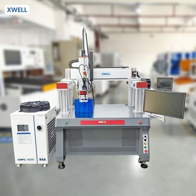 Máquina de Soldadura a Laser de Bateria Gantry de 1500W 2000W 3000W para Baterias de Íons de Lítio