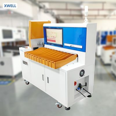 Bom preço 11 Canal 18650 26650 Bateria cilíndrica Máquina de fixação e classificação Equipamento de seleção de células on-line
