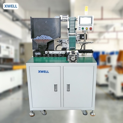 Máquina de adesão automática de papel de isolamento de bateria de íons de lítio para célula cilíndrica
