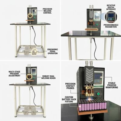 Bom preço Máquina manual de soldadura por ponto de bateria de íons de lítio on-line